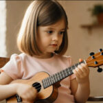 Little Girl Uke Player